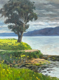 Storm Ahead in Benicia - Original Oil Painting