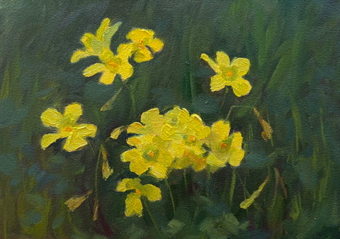 Buttercups - Original Oil Painting