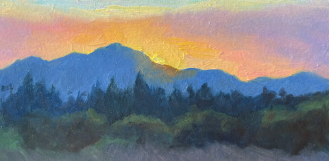 Morning Meditation 77 - Original Oil Painting