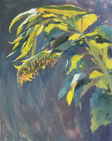 Shielded From Light - Original Oil Painting