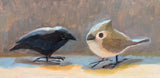 Two Birds - Original Oil Painting