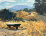 Limeridge Bench - Original Oil Painting
