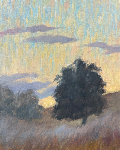 Morning Meditation 101 - Original Oil Painting