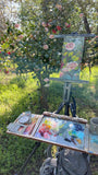 Wild Camellias - Original Oil Painting