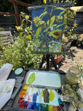 Sunflowers and Radish Flowers