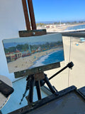 Santa Cruz Boardwalk - Original Gouache Painting
