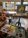 Daffodils and Lemons in Light - Original Oil Painting