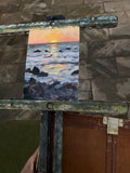 Hawaiian Sunset - Original Oil Painting