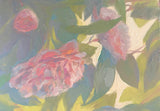 Radiant Camellias - Original Oil Painting