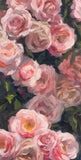Light Pink Roses - Original Oil Painting