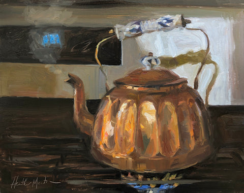 Morning Tea - Original Oil Painting