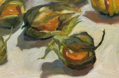 Ground Cherries - Original Oil Painting