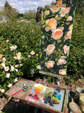 Cascading Heirlooms - FRAMED - Original Oil Painting