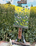 Thistle and Mustard - Original Gouache Painting
