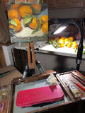 Mandarin in the Spotlight - Original Gouache Painting