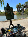 Retreat at Newhall Park - Original Oil Painting