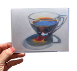 Coffee in Glass Mug Card